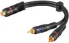 Wentronic AVK 308-020 0.2m, RCA, 2 x RCA Produktbild-Vorschau 1