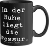 Mr. & Mrs. Panda Kaffeebecher Spruch Reitlehrerin Ruhe - Produktbild-Vorschau 1