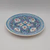 Assiette plate Marocain turquoise - D 24 cm Voir les images du produit 1