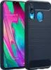 imoshion Brushed Back Cover Samsung Galaxy A40 - Dunkelblau Produktbild-Vorschau 1