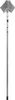 A corner broom with a telescopic handle against a white background. Voir les images du produit