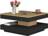 Table basse Soho 78x78 cm avec plateau extensible - Voir les images du produit 4