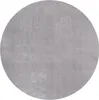 A round, gray rug is shown from a top-down perspective against a white background. Náhled obrázku produktu