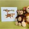 Bothy Threads Kreuzstich Stickpackung "Affen-Chaos", Produktbild-Vorschau 2