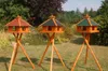 XXL Futterhaus Vogelhaus mit Bitumenschindeln versch. Produktbild-Vorschau 1