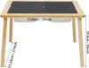 Kindertisch - Rechteckiger Holztisch - 3 Staufächer - Produktbild-Vorschau 6