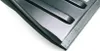 Close-up of the edge of a snow shovel head, showing the black plastic edge and the metallic blade. Náhled obrázku produktu