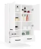 LUCENZA Badezimmer-Oberschrank – weiß Produktbild-Vorschau 4