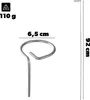 KADAX supporto per fiori e rose, piante, acciaio, 90 cm Anteprima dell’immagine prodotto 3