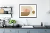 MuchoWow® Gerahmtes Poster Kunst - Abstrakt - Rosa 80x60 cm Produktbild-Vorschau 4