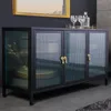 riess-ambiente Modernes Sideboard AMSTERDAM 105cm schwarz Produktbild-Vorschau 1