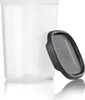 A clear, studio shot of a Tupperware container with its lid slightly ajar. Anteprima dell’immagine prodotto