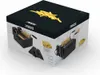 A product box for a double black fryer, showing images of the fryer and french fries. Produktbild-Vorschau
