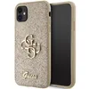 Guess Glitter Script Big 4G - pouzdro pro iPhone 11 (zlaté) Náhled obrázku produktu 1