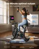 Heimtrainer Fahhrad für Zuhause, leises Fitnessbike mit Produktbild-Vorschau 2