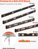 SucceBuy 6 PCS Magnetyczna poziomica torpedowa - poziomica Podgląd zdjęcia produktu 3