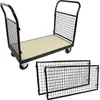 Gitterwagen Plattformwagen 500 kg 119x67x107cm Produktbild-Vorschau 5
