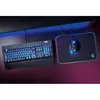 A gaming keyboard and mouse setup with RGB lighting. Produktbild-Vorschau