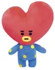 Line Friends BT21, peluche da 30 cm modello TATA con testa Anteprima dell’immagine prodotto 1