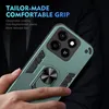 Pro ZTE Blade A35 / A55 Armor Magnet Metal Ring PC Náhled obrázku produktu 6