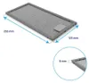 Bosch Metall-Fettfilter 255x125x8mm 746790 / 00746790 Produktbild-Vorschau 6