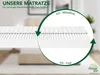 Ergonomische 7-Zonen Kaltschaummatratze | 140 x 200 cm | Produktbild-Vorschau 4