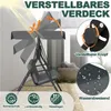 UISEBRT Třímístná hollywoodská houpačka šedá, 175,5x110x152 Náhled obrázku produktu 4