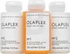 Three bottles of Olaplex hair treatment products are displayed against a white background. Náhľad obrázku produktu