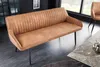 riess-ambiente Design Sitzbank TURIN 160cm braun schwarz Produktbild-Vorschau 2