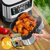 Kesser® XXL 5,5 Liter Heißluftfritteuse Edelstahl  | Produktbild-Vorschau 5