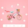 Mädchen fahrrad Kinderfahrrad für Mädchen 14 Zoll 7,49 kg Produktbild-Vorschau 2