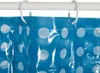 MSV 141050 - PVC Cortina de Ducha de plástico Azul Oscuro Produktbild-Vorschau 3