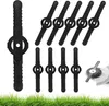 50 Stück Ersatzmesser Rasentrimmer – 14cm Kunststoff Produktbild-Vorschau 1
