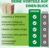 Rollweg Lärche B45 x L250 cm für den Weg im Garten Produktbild-Vorschau 7