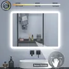 LED Spiegel 70×50cm Sensor-Schalter Kalt/Neutral/Warmweiß Produktbild-Vorschau 1
