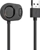 A black charging cable with a USB connector on one end and a magnetic charging puck with pins on the other. Podgląd zdjęcia produktu