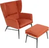 Tabouret HWC-L62, Pouf repose-pieds Ottomane Pouf Voir les images du produit 11