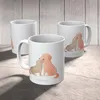 Mr. & Mrs. Panda Tasse Hunde Liebe - Weiß - Geschenk, Herz, Produktbild-Vorschau 5