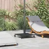 vidaXL Sonnenschirmständer Schwarz 45 x 45 x 31,5 cm Produktbild-Vorschau 2