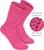 BRUBAKER 4 Paar Alpaka Socken mit Alpakawolle - Produktbild-Vorschau 4