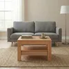 Wohnzimmertisch Kernbuche massiv 70x70 cm Couchtisch mit Produktbild-Vorschau 5