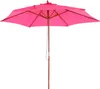 Zonnescherm Florida, diameter 3 meter - polyester/hout - Productafbeelding-voorbeeld 1