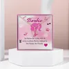 Für meine Barbie - Halskette aus Roségold für Damen mit Produktbild-Vorschau 2