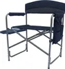 Aga Campingstuhl mit Tisch & Seitentasche Grau / Schwarz – Produktbild-Vorschau 1