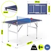 HyperMotion Mini Tischtennisplatte klappbar 137x76x69 cm – Produktbild-Vorschau 8
