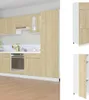 vidaXL Kühlumbauschrank Lyon Sonoma-Eiche 60x57x207 cm Produktbild-Vorschau 2