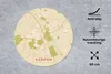 MuchoWow® Mauspad Mousepad Kerpen - Stadtplan - Vintage - Produktbild-Vorschau 2