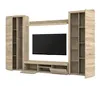 AX LIVING Spacoro XL Meuble-paroi chene Sonoma moderne Voir les images du produit 4