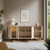 Kommode FLORENCE 3D1W mit LED-Beleuchtung, Eiche geölt / Produktbild-Vorschau 4