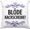 Trendation - Blöde Ka**Sch** Ich Hasse Jeden Deko-Kissen Produktbild-Vorschau 1